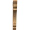 Ekena Millwork Olympic Slat Rough Sawn Bracket, Western Red Cedar, 4"W x 34"D x 34"H BKT04X34X34OLY06RWR - alternate 2